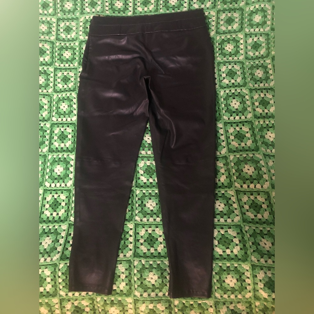 Genuine leather pants Lambskin Stretchable Leather skinny fit pant / Leggings